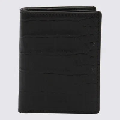 Tom Ford Black Leather Card Holder