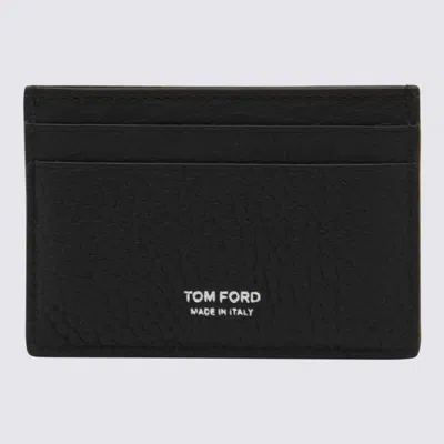 Tom Ford Black Leather Card Holder
