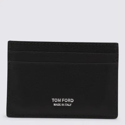 Tom Ford Black Leather Card Holder