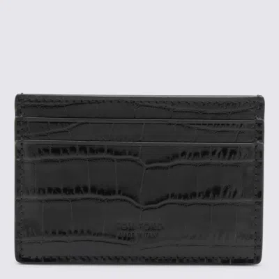 Tom Ford Black Leather Card Holder