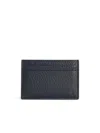 Tom Ford Black Leather Cardholder In Black