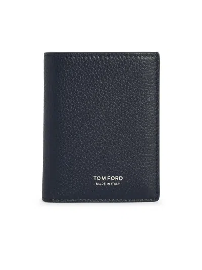 TOM FORD TOM FORD BLACK LEATHER CARDHOLDER