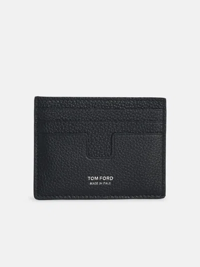 Tom Ford Black Leather Cardholder