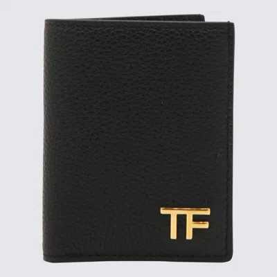 Tom Ford Black Leather Cardholder