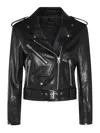 Tom Ford Biker Jacket In Black