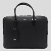 Tom Ford Black Leather Shoulder Bag In Black