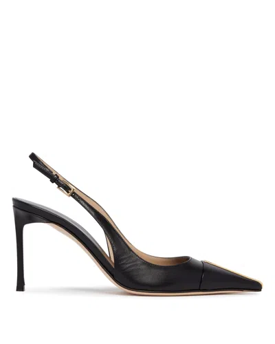 Tom Ford T-motif Slingback Pumps In Black