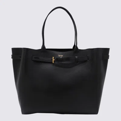 Tom Ford Black Leather Tote
