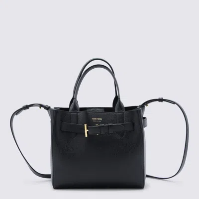 Tom Ford Black Leather Totes