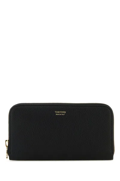 Tom Ford Black Leather Wallet