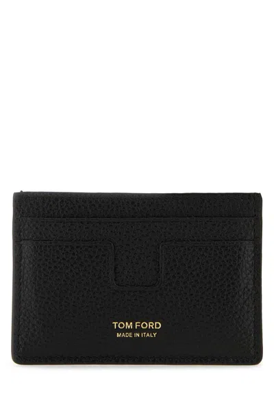 Tom Ford Black Leather Wallet