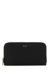 Tom Ford Unique Finish Textured Leather Wallet In Black