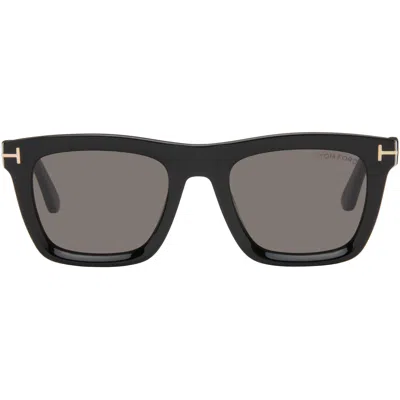 Tom Ford Black Lelio Sunglasses In Purple