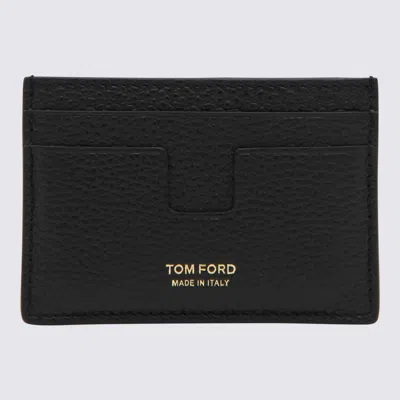 TOM FORD BLACK LETHER CARD HOLDER