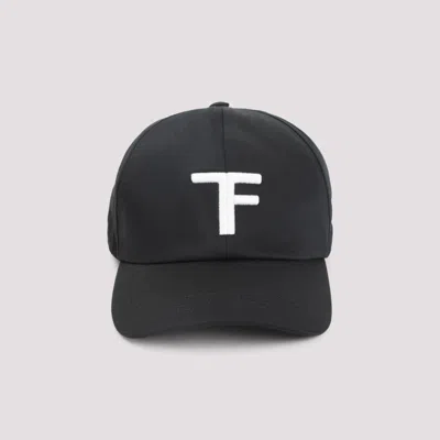 Tom Ford Black Logo Baseball Cap