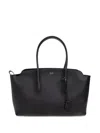 Tom Ford Large Leather Shopping Bag In Black