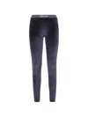 Tom Ford Black Logo Pants In Black
