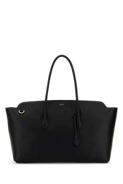 Tom Ford Black Logo Tote