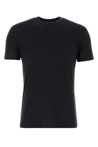 Tom Ford Black Lyocell Blend T-shirt In Lb999