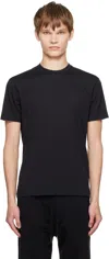 Tom Ford Crewneck T-shirt With Logo Embroidery On The Front And Perforated Design In Cotton Man In Black