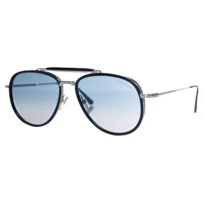 Pre-owned Tom Ford , Black Metal Tripp Aviator