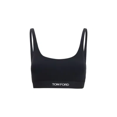 Tom Ford Black Modal Sport Bra