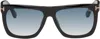 Tom Ford Logo Sunglasses In Black