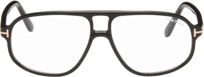 Tom Ford Black Navigator Blue Light Glasses
