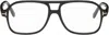Tom Ford Black Navigator Glasses In Black