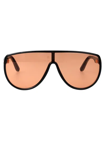 Tom Ford Black Orange Injectate Sunglasses