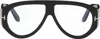 Tom Ford Black Pilot Blue Block Optical Glasses