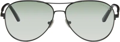 Tom Ford Black Polarized Clark Sunglasses