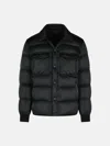 Tom Ford Black Polyester Down Jacket In Black
