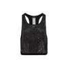 TOM FORD BLACK POLYESTER TOP FOR WOMEN