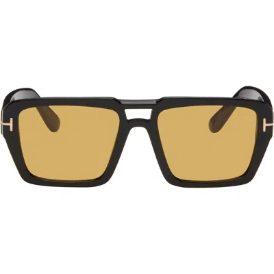 Tom Ford Black Redford Sunglasses In Multi