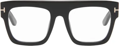 Tom Ford Black Renee Square Blue Light Glasses