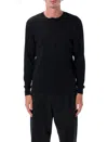 Tom Ford Serafino Rib Henley Tee In Black