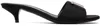 Tom Ford Black Satin Mules In 1n001 Black