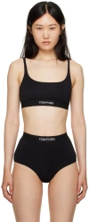Tom Ford Black Signature Bra In Lb999 Black