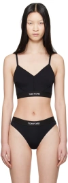 Tom Ford Black Signature Bra In Lb999 Black