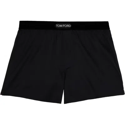 Tom Ford Black Silk Boxers