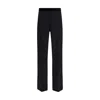 Tom Ford Stretch Silk Satin Pj Pants Trousers Black In Blue