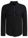 Tom Ford Button-up Cashmere Overshirt In Black