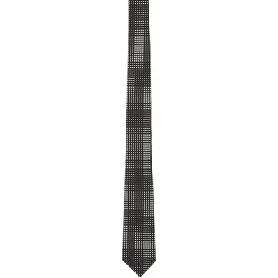 Tom Ford Black Silk Jacquard Tie