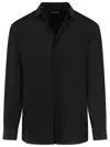 Tom Ford Luxurious Silk Long Sleeve Shirt In Black