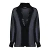 Tom Ford Black Silk Shirt In Black