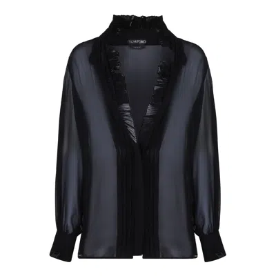 Tom Ford Black Silk Shirt