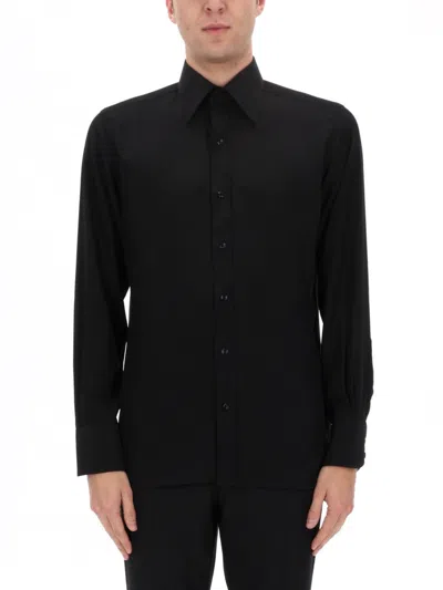 Tom Ford Black Silk Shirt