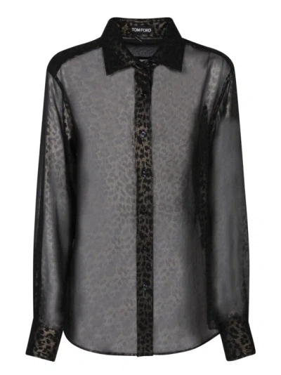 Tom Ford Shirt In Black