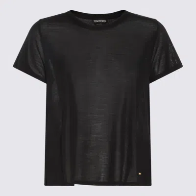 Tom Ford Black Silk T-shirt
